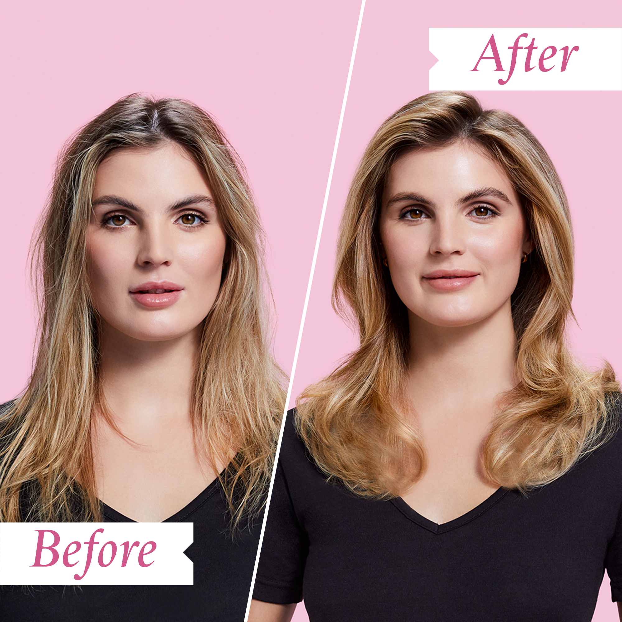 After one use of Elasticizer on Fine Hair