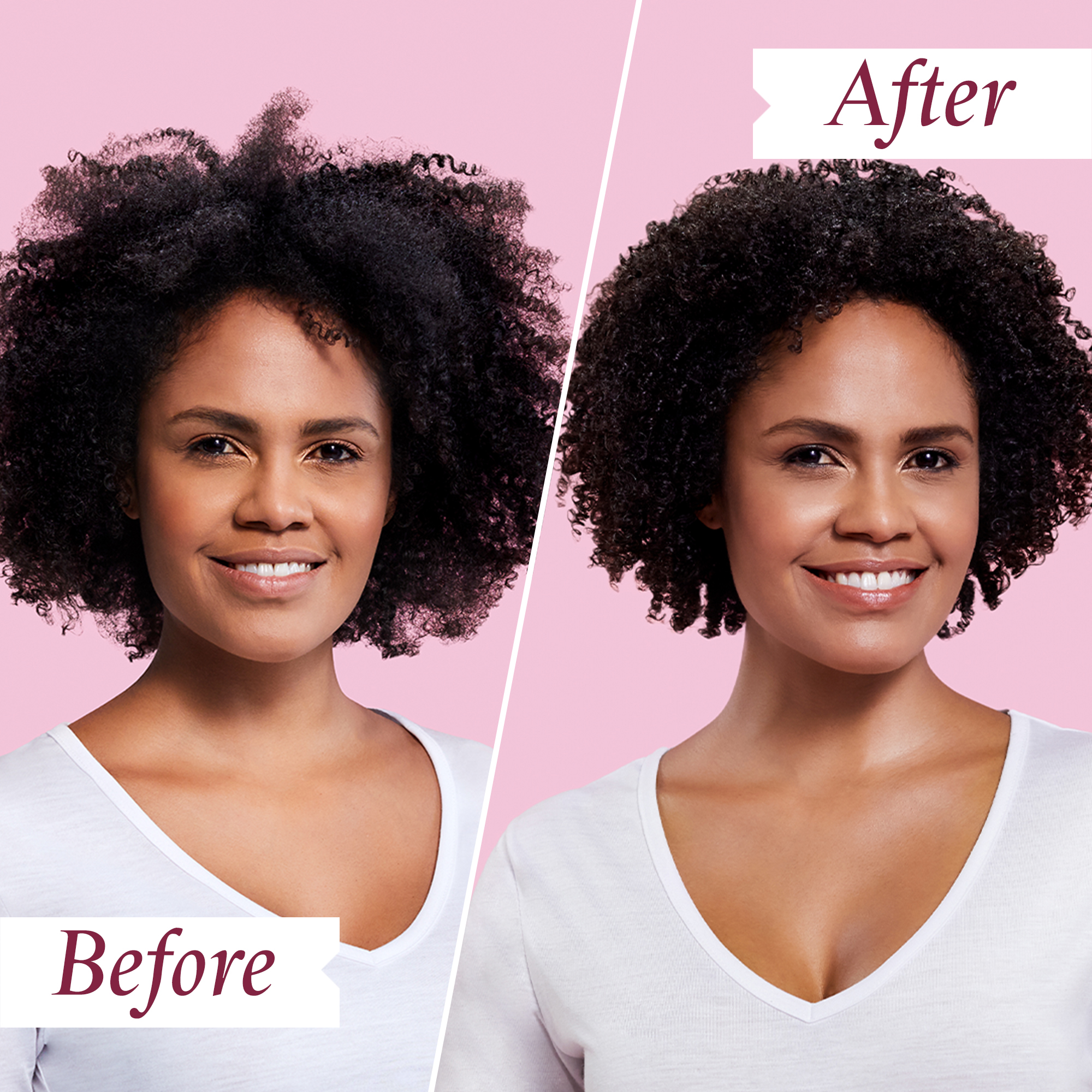 After one use of Elasticizer Extreme on Coily Hair