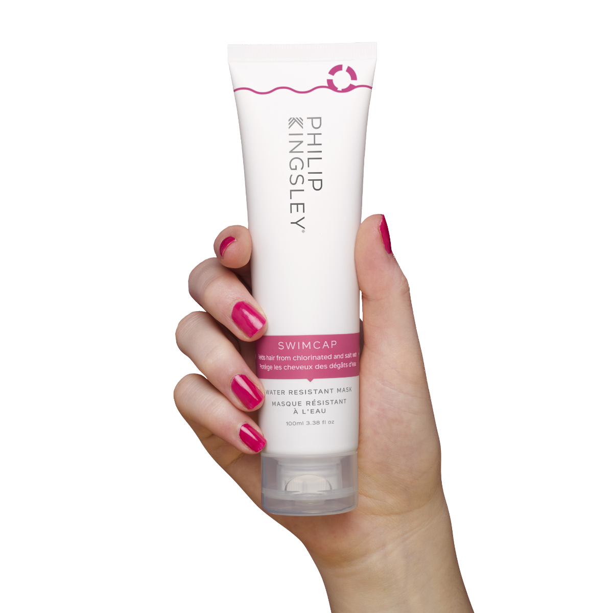 Swimcap Water Resistant Mask 100ml Chlorine Hair Protection