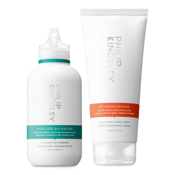 Moisture Balancing Combination Shampoo & Re-Moisturizing Smoothing Conditioner Duo