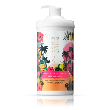 1000ml bottle of Philip Kingsley's Elasticizer. A money-saving option for the best deep conditioning treatment for your hair at home.