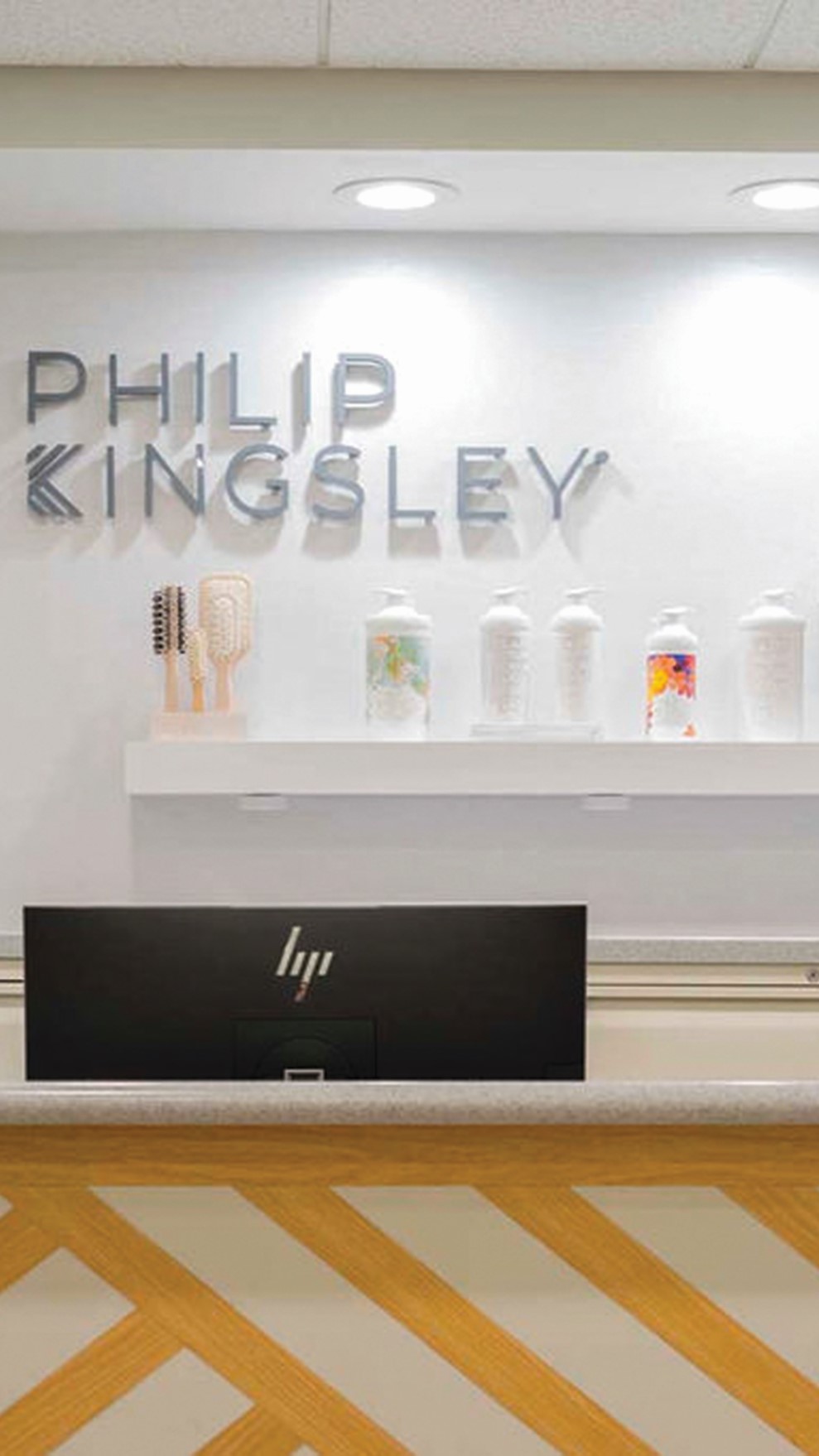 Philip Kingsley Clinic, New York Reception_Desk_1_-_Copy